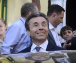bidzina ivanishvili - at voting precinct 2012