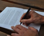 no to violence - signing