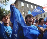 protest against district election commission in Zugdidi - 2012-10-04