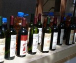 Georgian wine bottles
