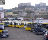 buses on strike