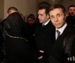 funeral of Giorgi Kikadze - attended by Irakli Alasania, Bidzina Ivanishvili 2013-01-05