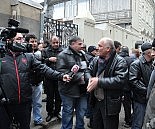 minibus drivers on strike 2013-01-25
