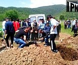 duisi - reburial of three fighters 2013-05-16