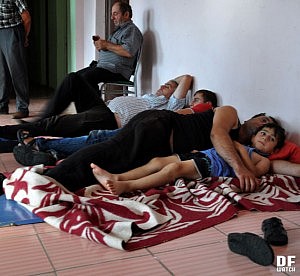 144 refugees live in a former building of children shelter (DFWatch Photo)