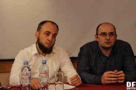 : Abdurrahman Pareulidze (left) and Revaz Koiava.