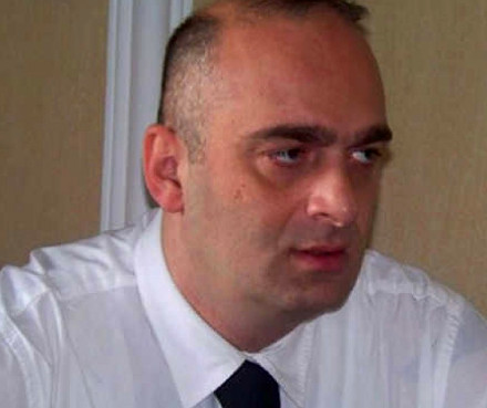 Anti-immigration activist Sandro Bregadze