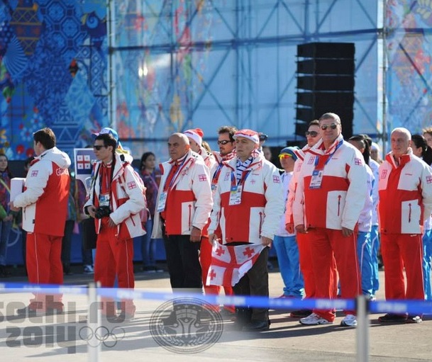 Georgian Olympic team 2014