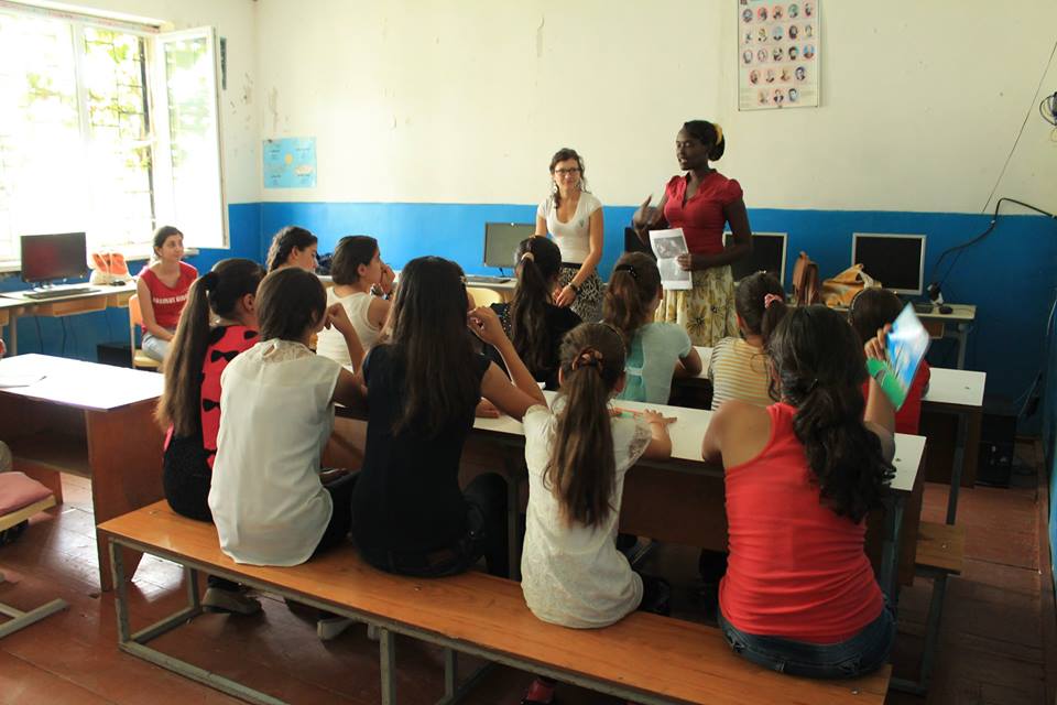 Teaching in Tserakvi