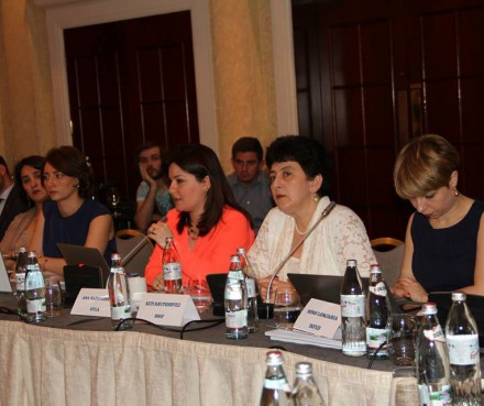 Presentation of the report at Tbilisi Marriott Hotel (GYLA)