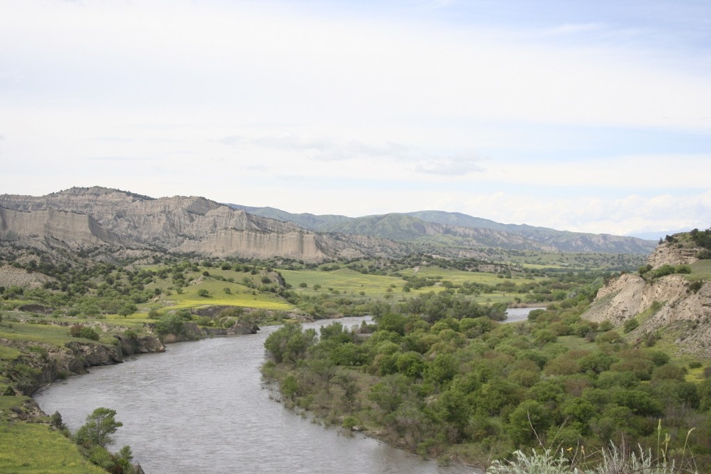 Alazani river 