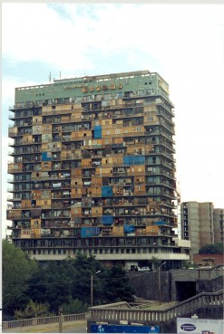 Iveria hotel -   current hotel Radisson, which used to house IDPs from Abkhazia throughout 1990-early 2000s (Paul Manning)