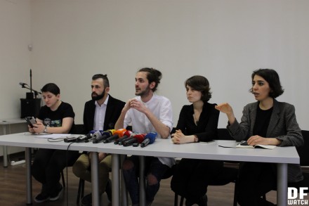 Representatives of Georgia’s leading women’s and LGBT organisations held a press conference at the office of the Open Society Georgia Foundation, during which they accused the state of terrorising and intimidating the LGBT community. (Dfwatch)