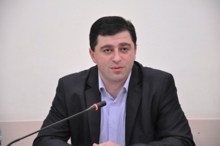Mamuka Akhvlediani, a former member of the High Council of Justice.