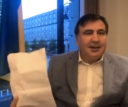 Mikheil Saakashvili vows to return to Ukraine