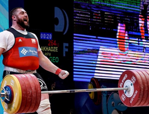 Georgian weightlifter Lasha Talakhadze sets three world records in one day