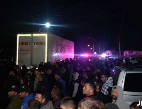 Locals in Javakheti blocked for several hours road at the border with Turkey