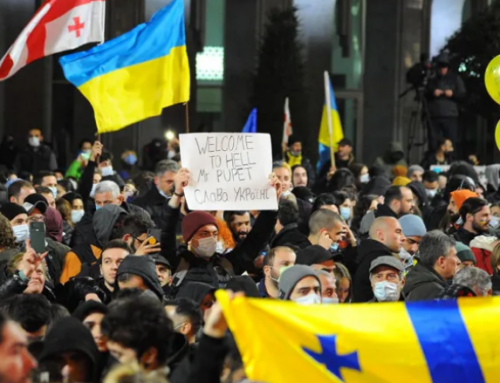Georgians condemn steps taken by government during Ukraine crisis